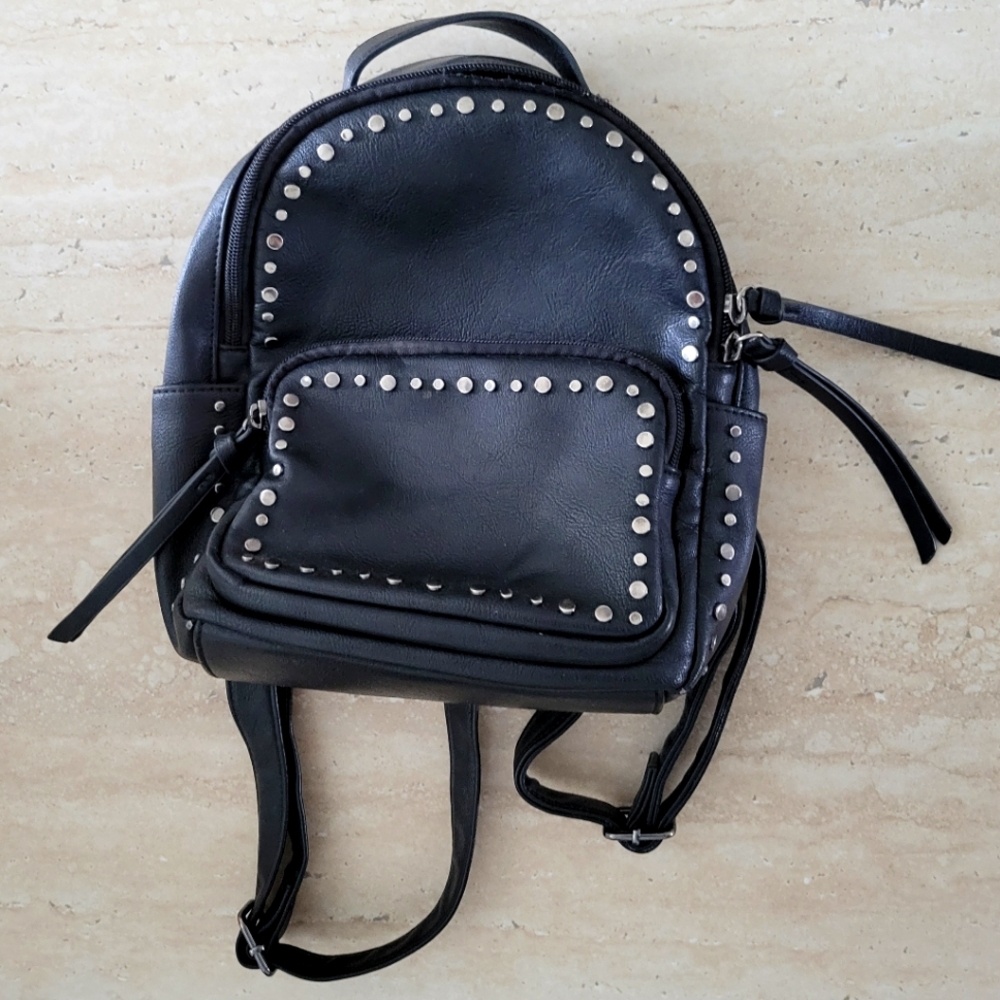 Black small backpack